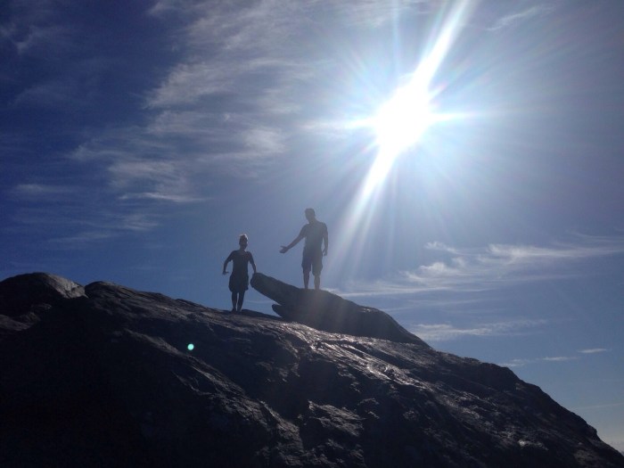 lending a helping hand