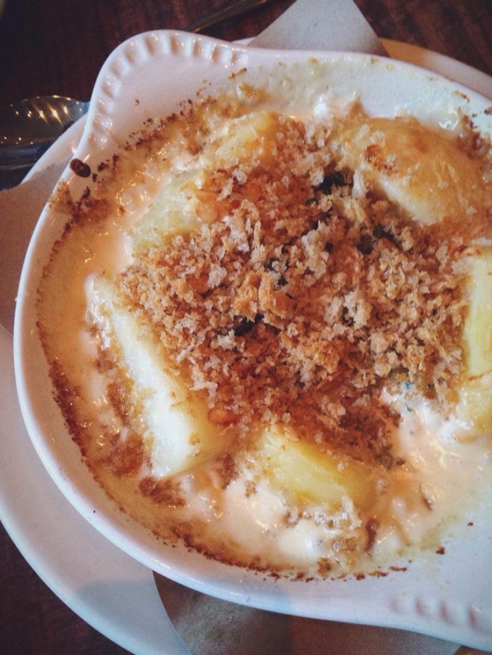 chard & potato gratin