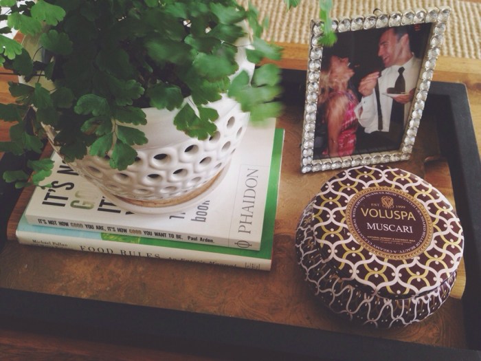 The tray on our coffee table in the living room is moved many times a week for tv dinners or laundry folding in front of the television