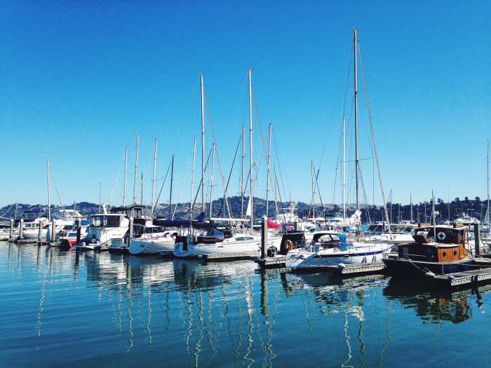 The view could only be better if I was on one of these beauties looking back at shore