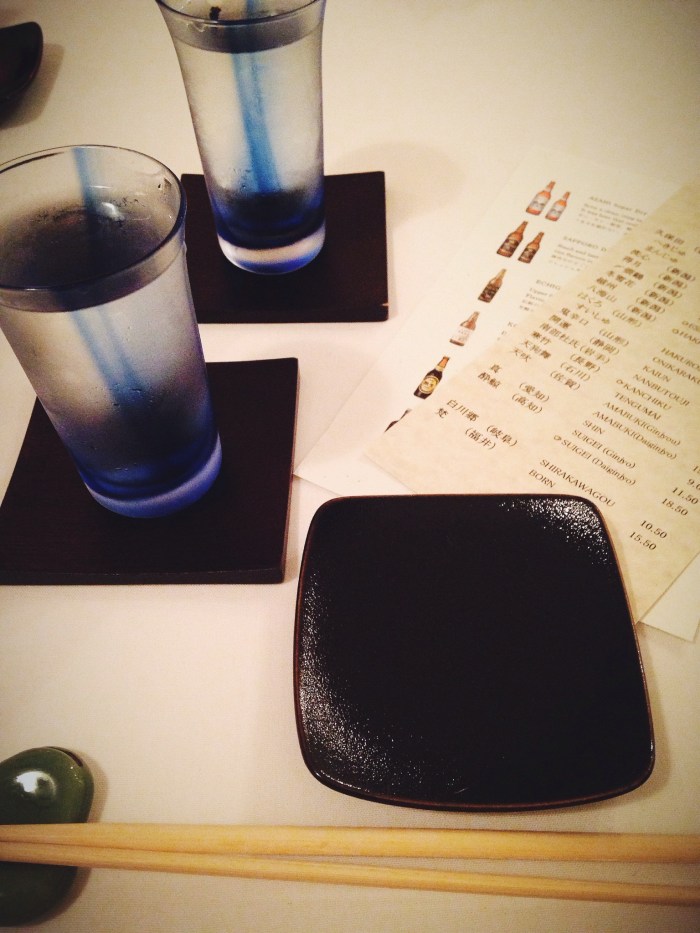 I enjoyed this sake so much I may even buy a bottle for sipping at home in the future!