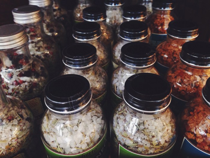 Specialty salts...one day (when I don't live in a small apartment) this is what I will collect
