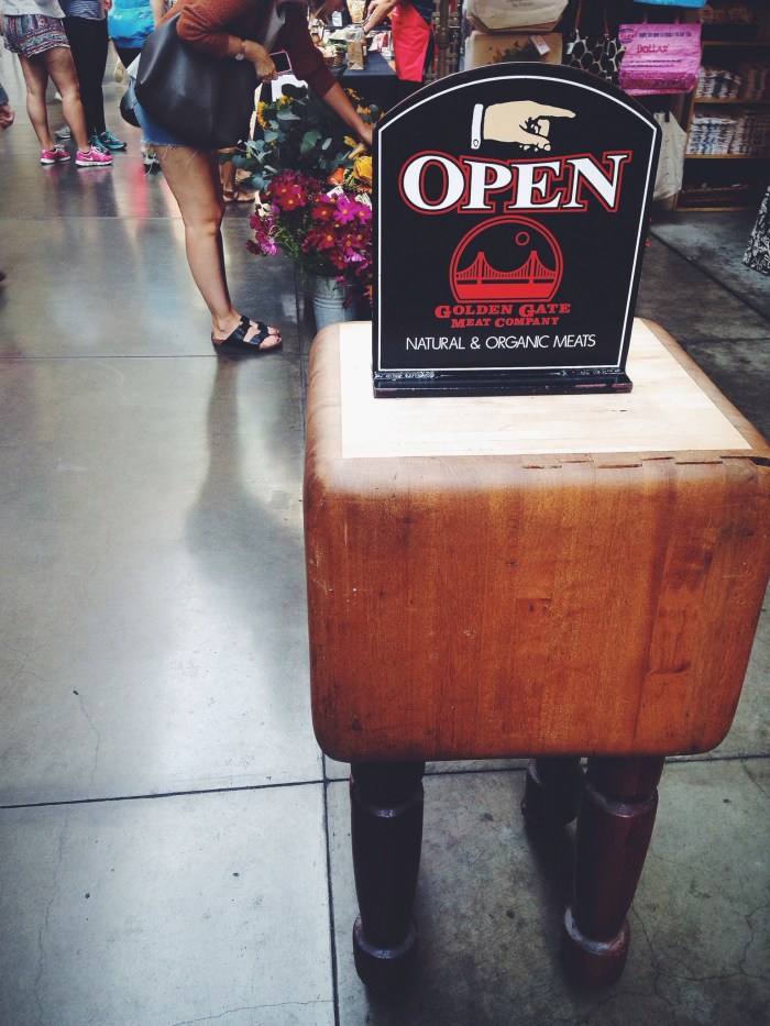 I always stop and admire this butcher block