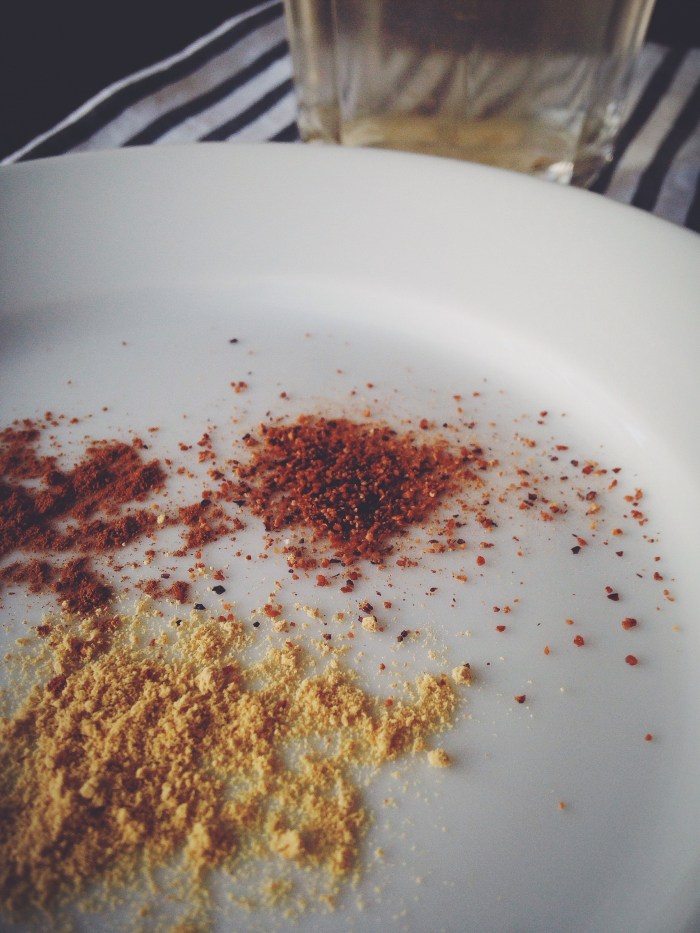 I add one or all of these spices sometimes...nutmeg, ground ginger and cinnamon. Sometimes even a drizzle of maple syrup or honey.