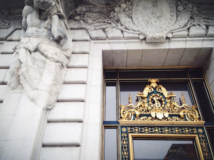 You'd think I was in Europe somewhere. SF City Hall is hard to beat.