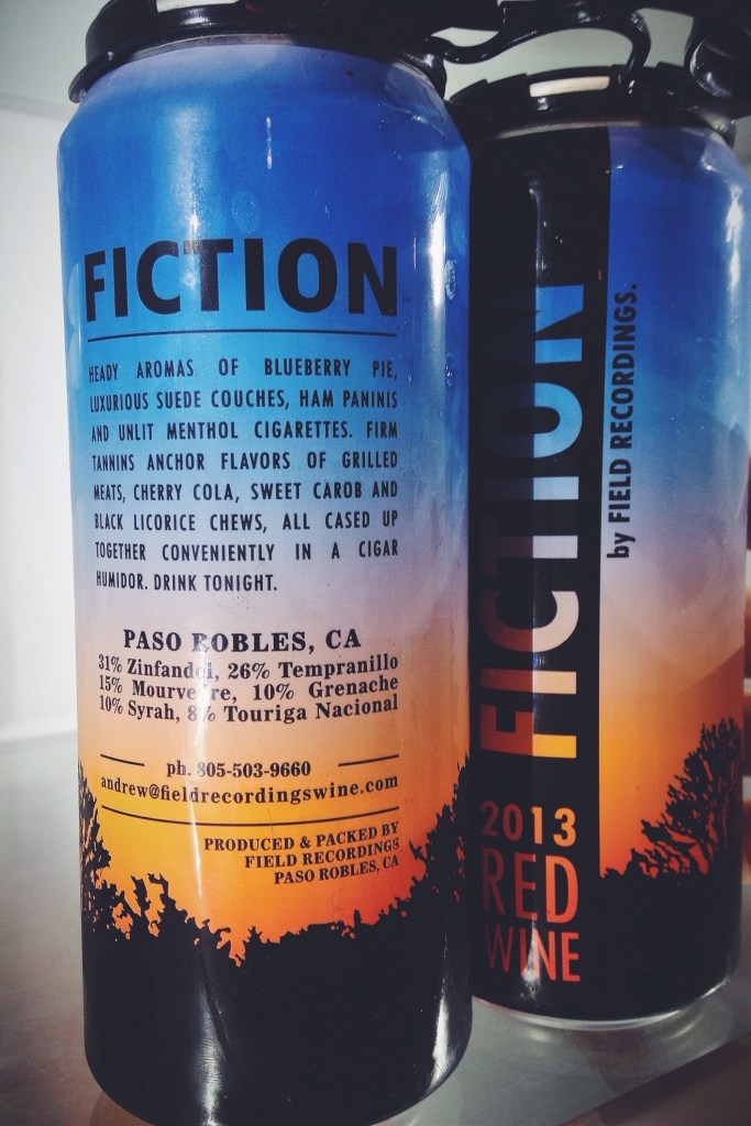 Jigga whaaaattt??? A tall boy of Paso Robles red? This is not a joke.