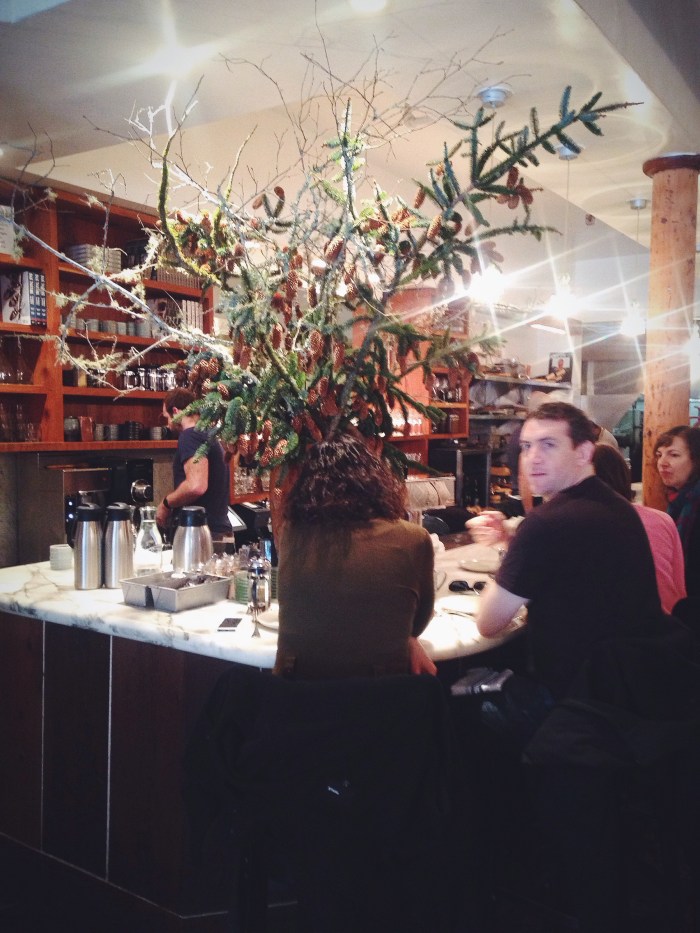 Ok, this made me laugh. I was trying to capture the beautiful bar but instead I got a sassy look. Sorry dude!, hope you enjoyed your meal.