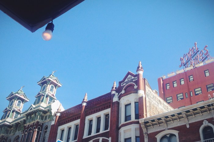 A great view from the patio