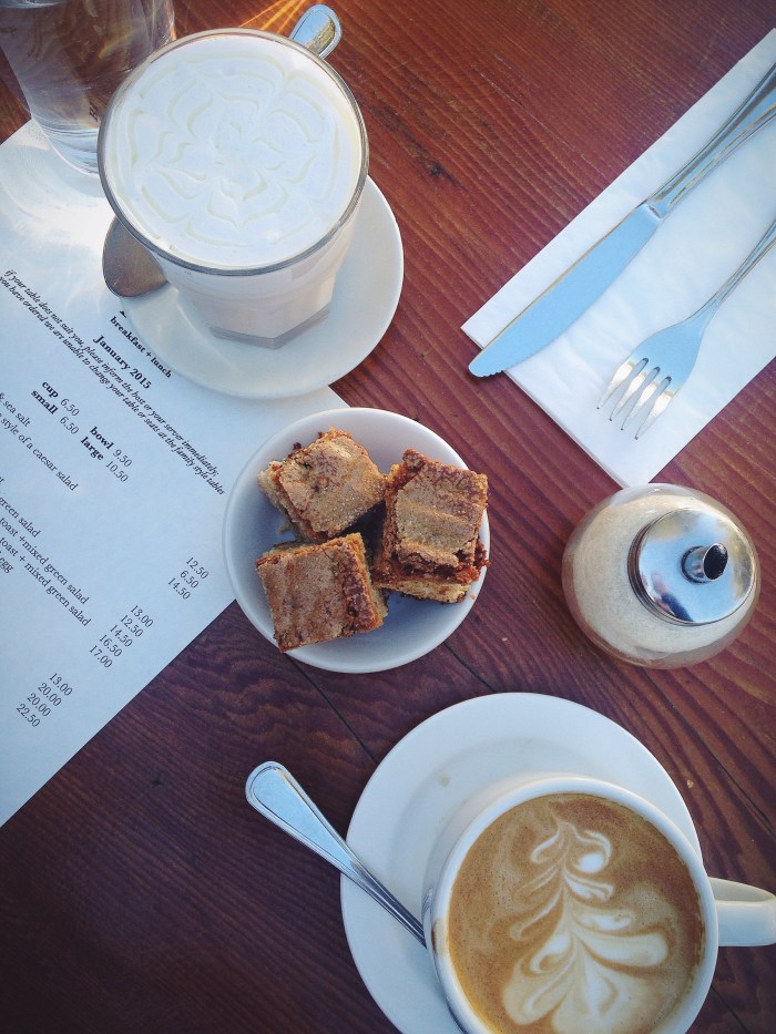 Any restaurant that starts you with complimentary coffee cake really just gets it