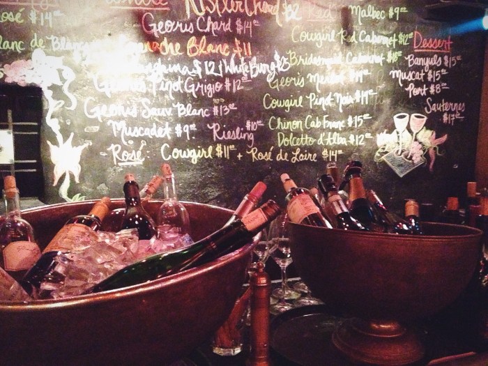 My favorite thing was the wine list...so many options!