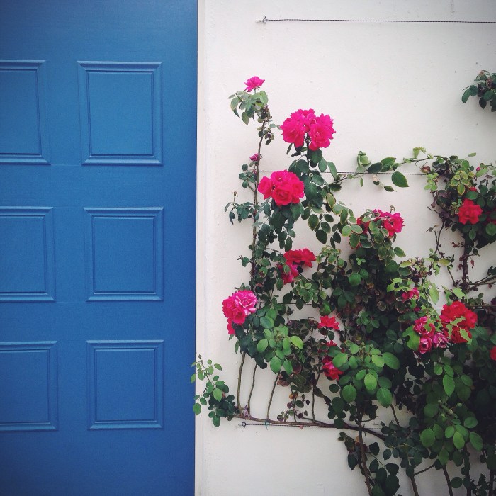 I've never been to Greece but I feel like this is what all the doorways would look like