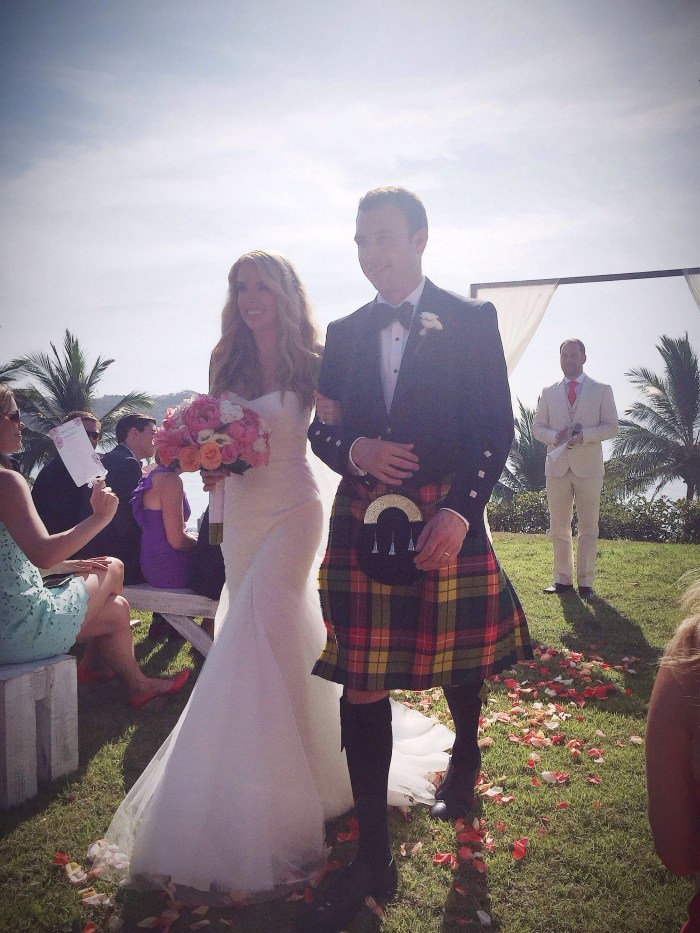 JUST MARRIED! Congrats to Steph and Andrew!