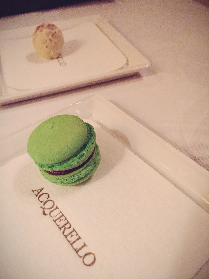 Before you leave - even when you don't order dessert, because we didn't - a dessert cart come to your table and you can pick from a selection of about 10 different bite sized treats