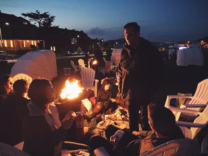 Stories around the fire