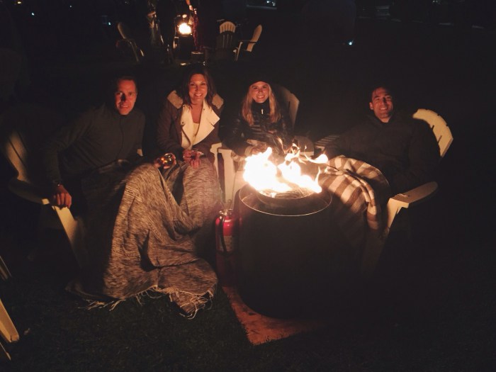 What a treat! Some of my fam happened to be in town and got to join. Oh, don't forget to bring blankets, they are a must after the sun goes down.