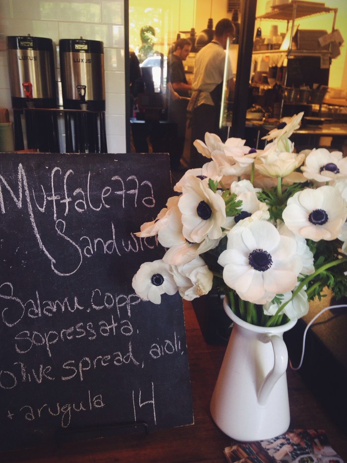 We got the Muffaletta and I highly suggest it, so salty savory good