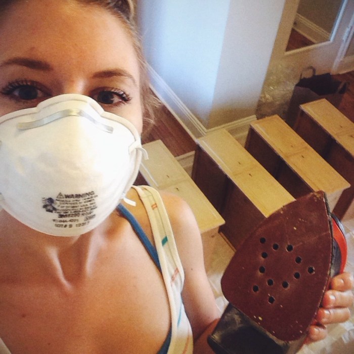 Not an advocate for selfies but the hubs didn't actually believe I was doing it...proof!