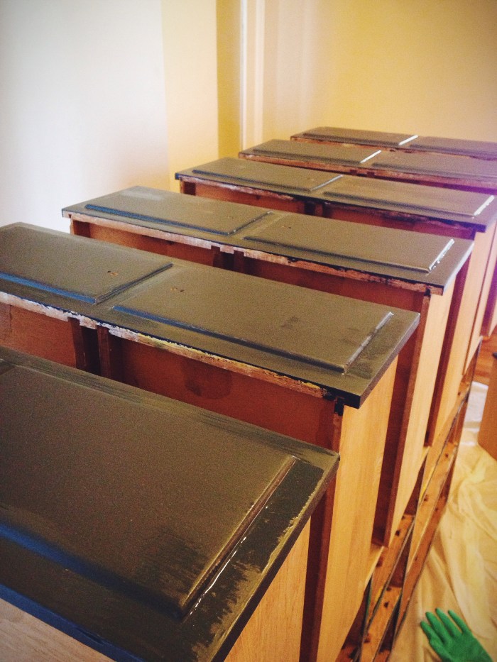 Assembly line in action