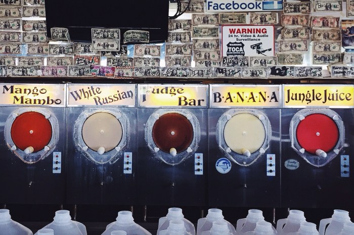 Just a little drive-thru daiquiri stop in the middle of nowhere, can you say hangover in a cup?