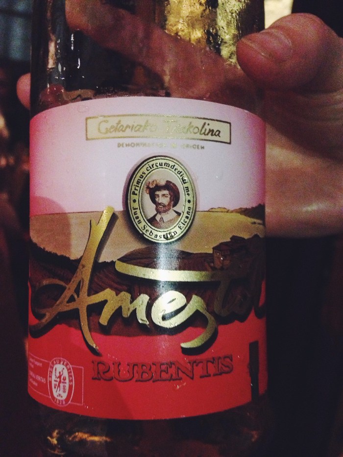 Buy this wine! Just trust me...a rose dry as a bone  and so perfect for a meal with girlfriends