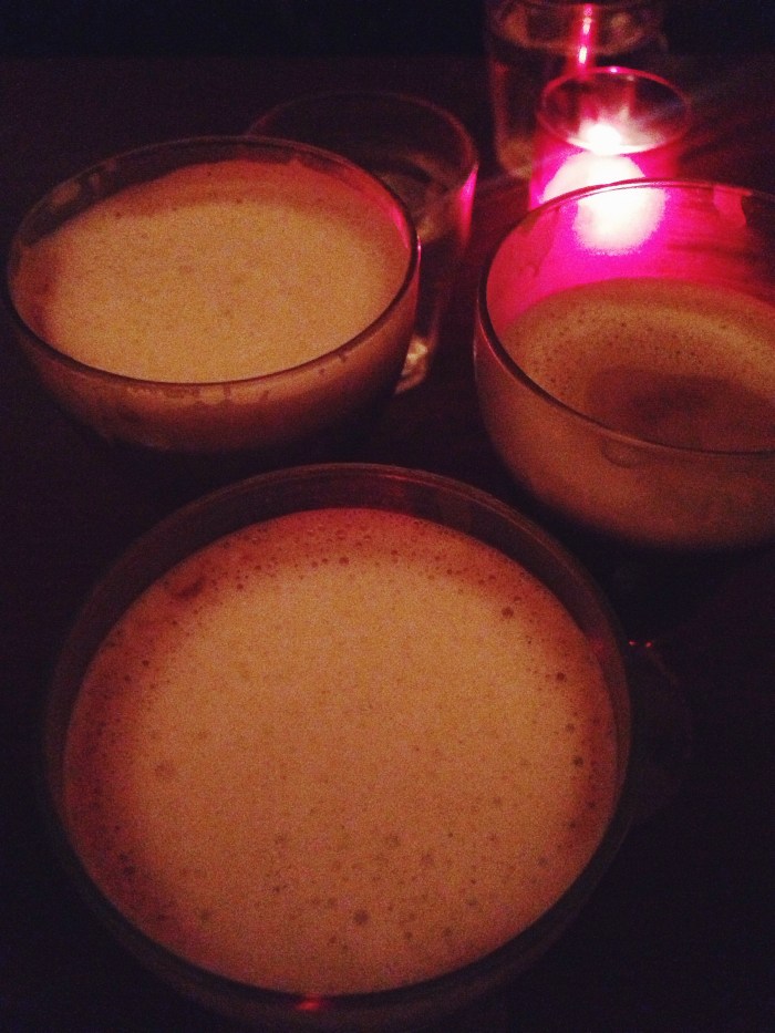 The famous coffee from Tosca Cafe that actually doesn't have any coffee at all.