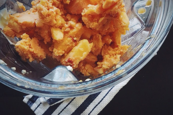 Be patient and continue to stop and remix the goods