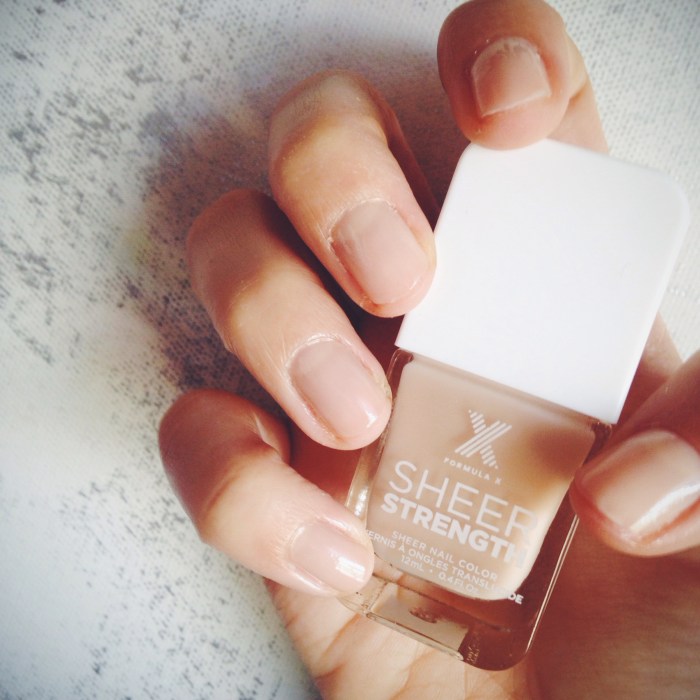 Sephora Sheer Strength Nail Polish