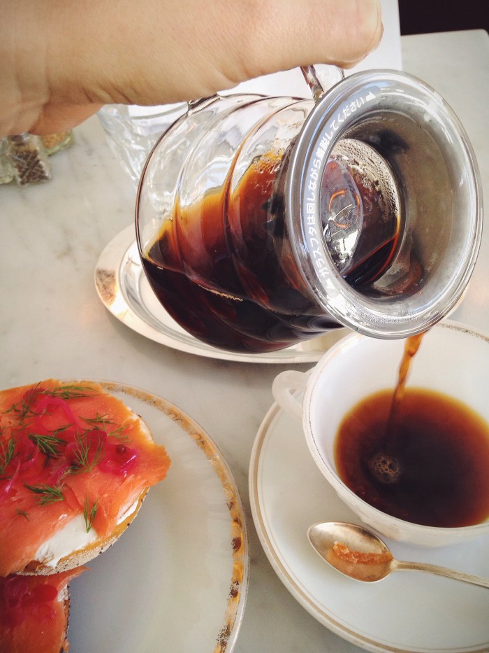 Having a moment, it was a good one