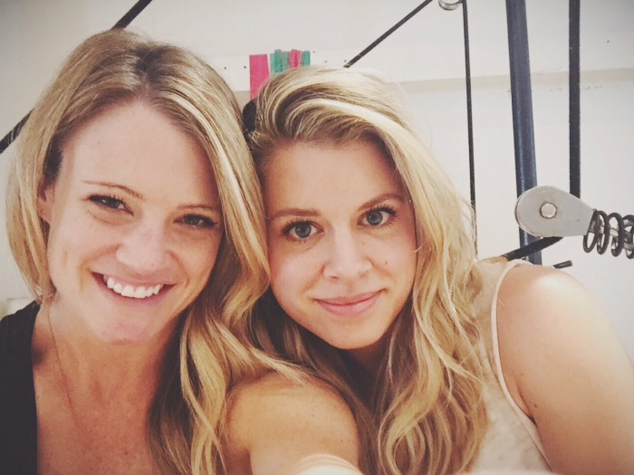 My cute partner in crime for the weekend